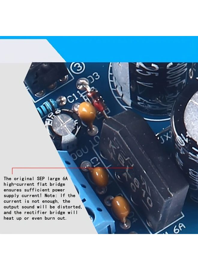 1pc 2 1 Channel Deep Bass Amplifier Board TDA2050 TDA2030 32W 18W Dual AC 9 15V - Image 5