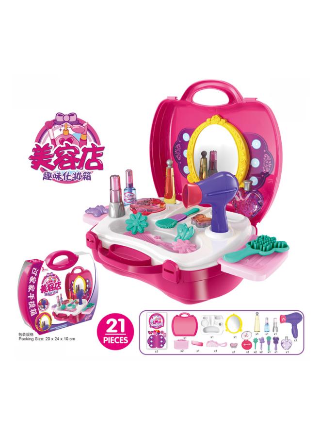 Children's Simulation Makeup Accessories Set Doctor Tools Supermarket Suitcase Kitchen Tableware Play House Toys