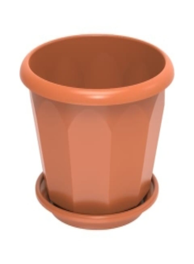 Generic Cosmo Flower Pot Hex 35cm