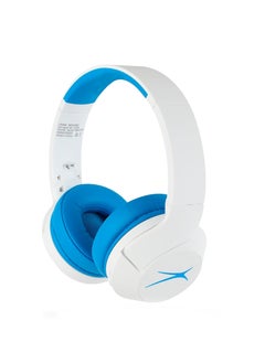 Altec Lansing Kid Safe Noise Cancelling Wireless Headphones 30 Hours Play Time, 85dB Volume Limit, Foldable Design, Powerful Sound, Active Noise Cancellation, Splash resistant IPX4, Blue  - Image 1