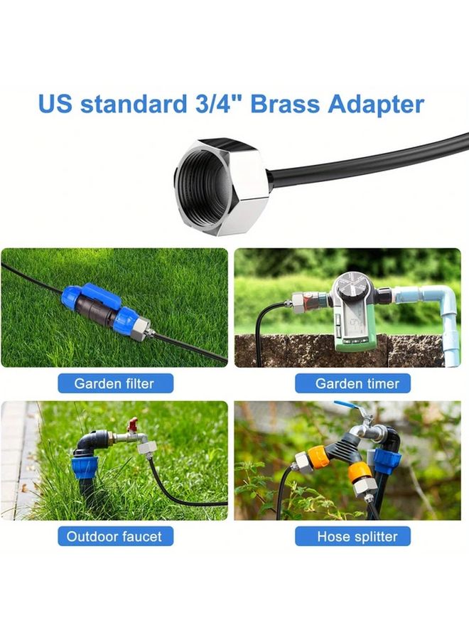 ٣٩٫٣٧ قدم نظام تبريد بالرش متعدد الاستخدامات للمسابح والحدائق والصوب الزراعية والمزارع - Image 3