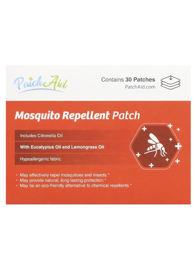 PatchAid - PatchAid, Mosquito Repellent Patch, 30 Patches - Image 1