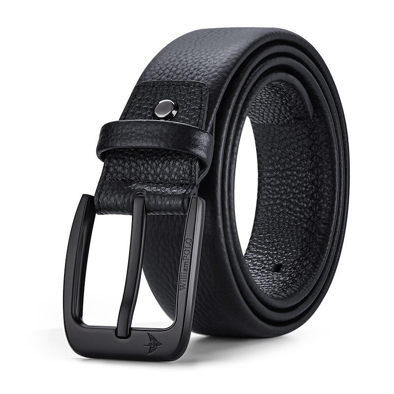 King Paul Belt Men'S Pin Buckle Business Casual Belt Men'S Pants With Clothing Leather Accessories Manufacturers - Image 2