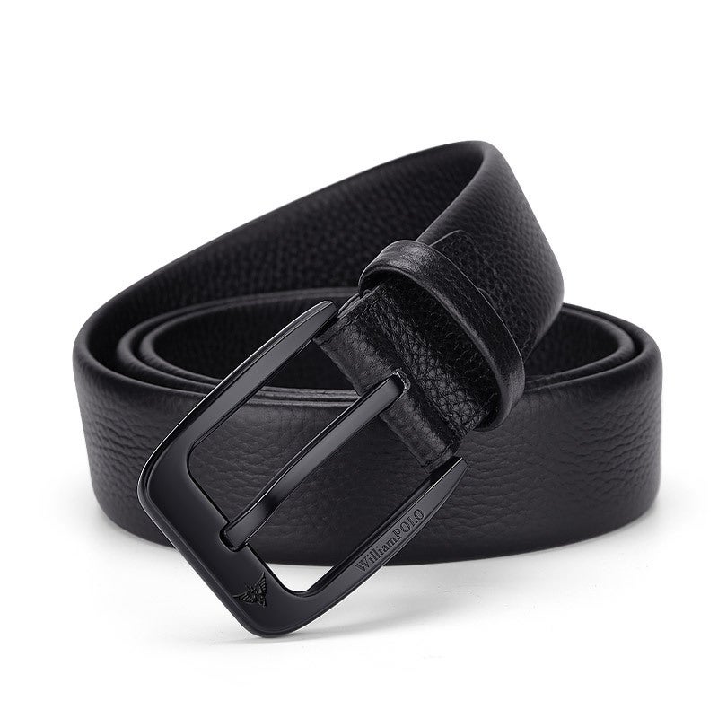 King Paul Belt Men'S Pin Buckle Business Casual Belt Men'S Pants With Clothing Leather Accessories Manufacturers - Image 3