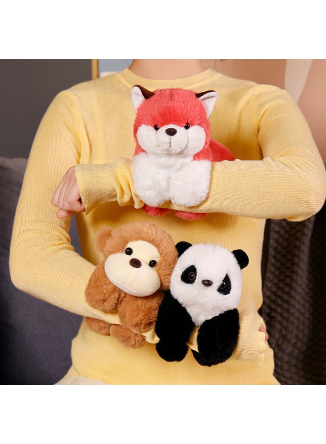 Kapiba Puffy Plush Toy Panda Monkey Children's Bracelet Dog Fox Doll Water Duck Toy Soft Stuffed Animal For Kids-Specifications:Kappi Barra-Color:25cm 0.1kg - Image 5