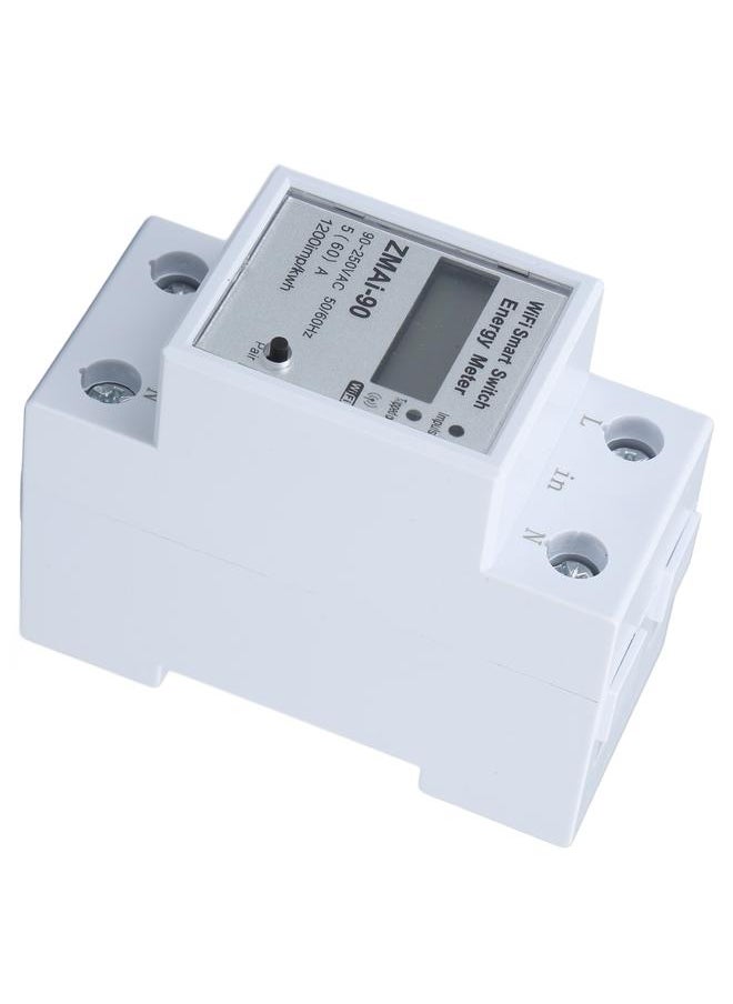 Thoraya Single Phase Energy Meter WiFi Metering Switch Electric Meter APP Remote Control Electricity Monitor 110‑230V  - Image 5