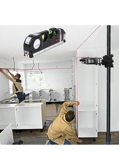 Generic Laser Level Measure Tools 4 In 1 Multipurpose Standard Metric Laser Level Rulers Tools  - Image 5