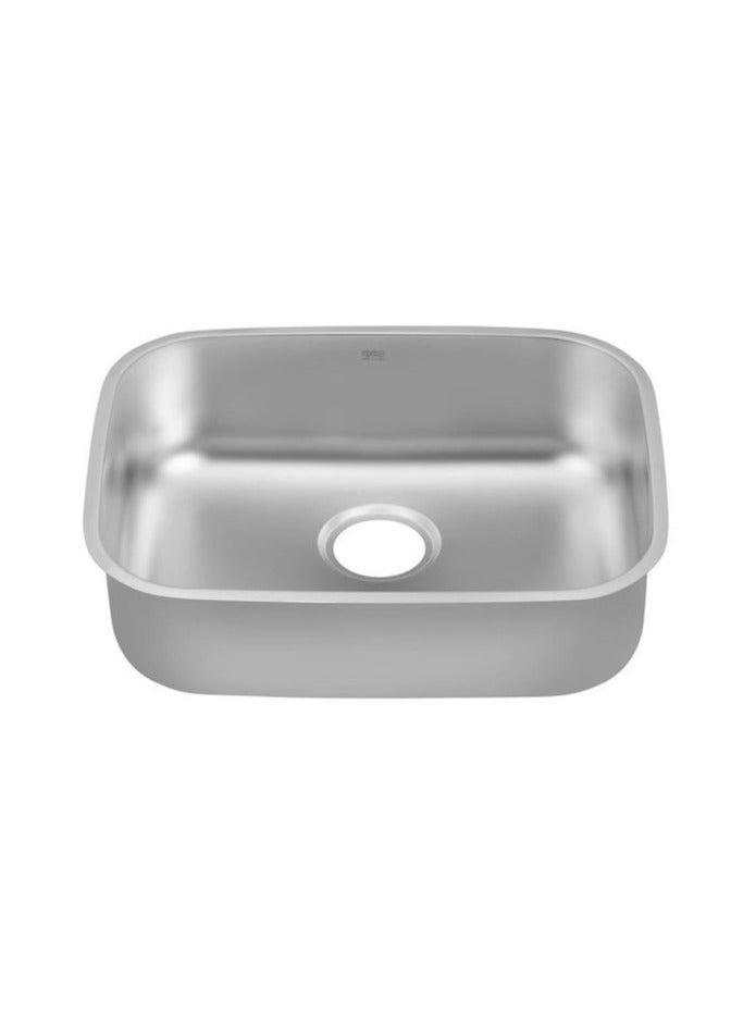 Shams Jumbo kitchen sink 1mm size 60/45cm with drain - Image 1