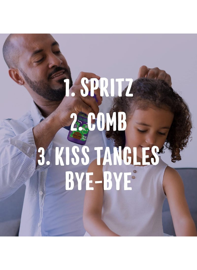 أوسي، للأطفال، مزيل تشابك الشعر الرطب، برائحة الفواكه الاستوائية المشمسة، 8 أونصة سائلة (236 مل) - Image 5