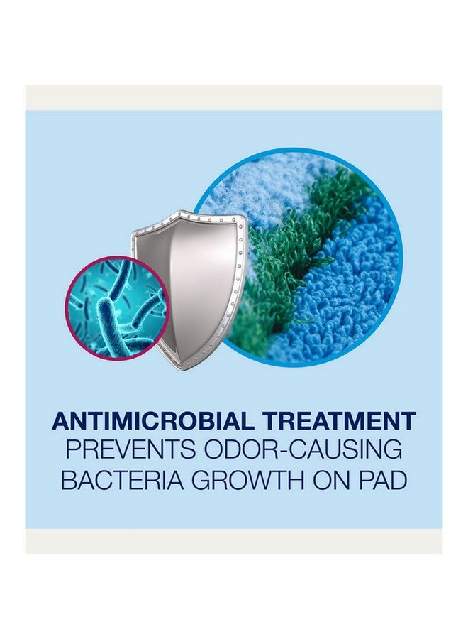 BONA PowerPlus Microfiber Deep Cleaning Mop Pad Blue and Green 25.15 x 13.46 x 2.54 cm AX0003495 - Image 3