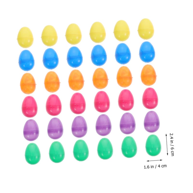 36Pcs Fillable Easter Eggs for Easter Egg Hunt DIY Crafts and Party Decorations - Image 4