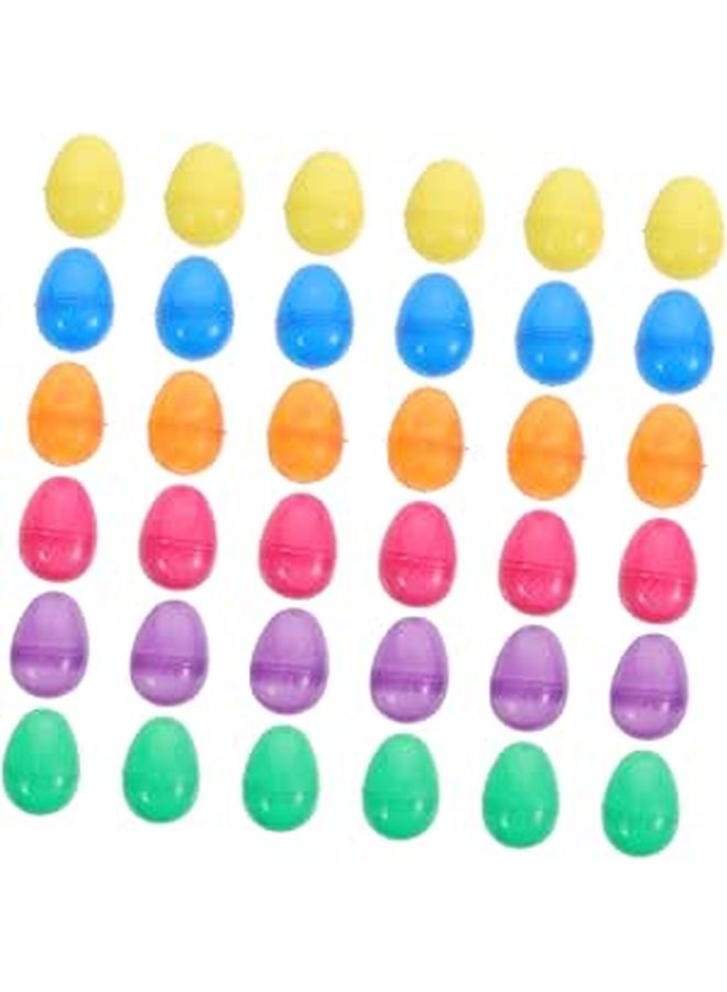 36Pcs Fillable Easter Eggs for Easter Egg Hunt DIY Crafts and Party Decorations - Image 1