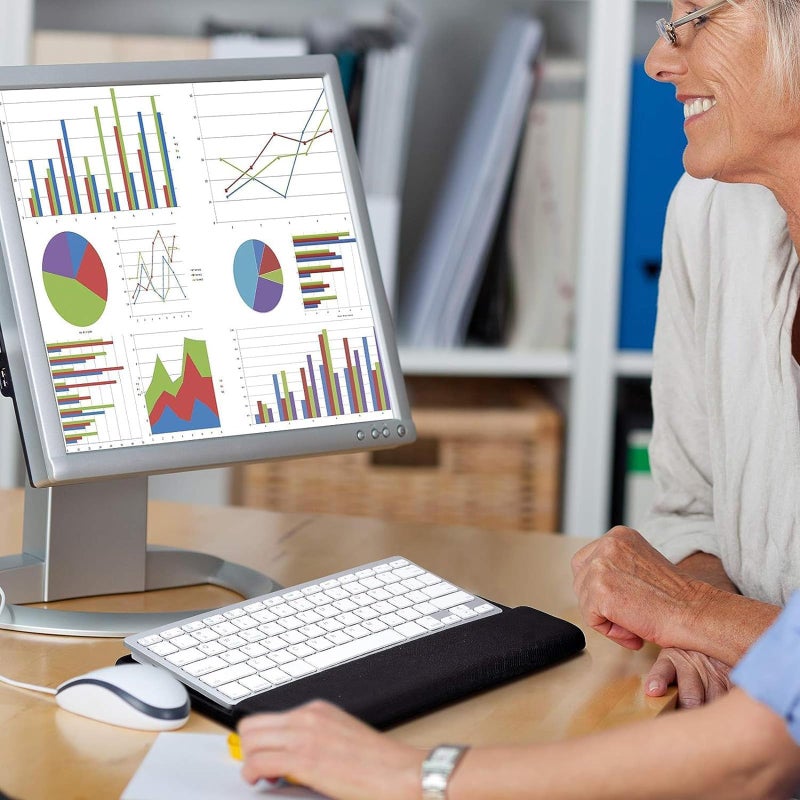 Weewooday Keyboard Wrist Rest for Pad Wrist Rest Stand Compatible with Wireless Keyboard with Numeric Keypad for Easy Typing(Compatible with Magic Keyboard 2, MLA22LL/A) - Image 4