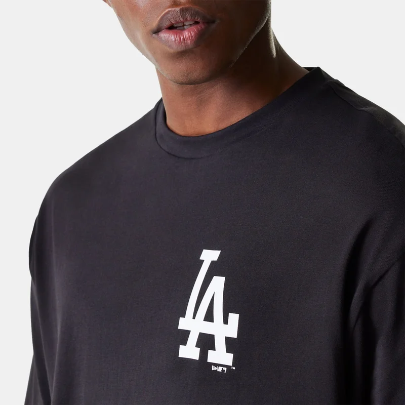 NEW ERA Black Men's MLB Los Angeles Dodgers Food Graphic T-Shirt for Men | Best Price UAE