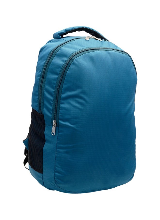 Backpack And Shoulder Bag For Hajj And Umrah, High Quality Durable with Multiple Spacious Compartments, Water Resistance, Mesh Padded Strap, 18 Inch Backpack And 9.5 Inch Shoulder Bag, Blue