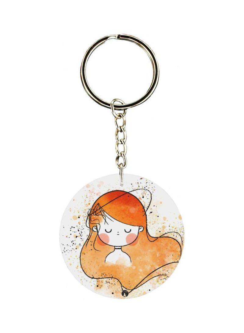 RKN Character Printed Keychain