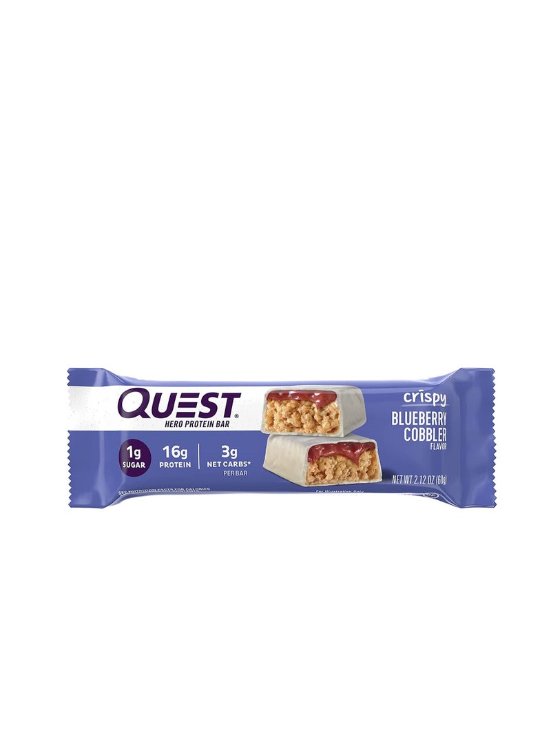 Quest Nutrition Blueberry Cobbler Hero Bar, 12 Count - pzsku/Z908FC3736FFEA949B3DCZ/45/_/1643430602/7f834d9c-f239-4de8-b55e-4c3cd9f67f3d