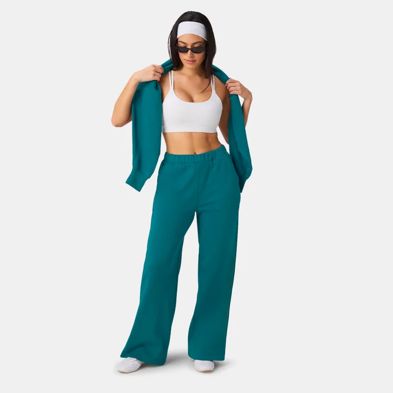 Fabletics Green Women's Year Round Terry Sweatpants for Women | Best Price UAE