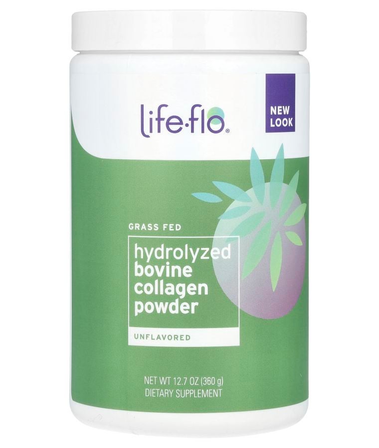 Life-flo Grass Fed Hydrolyzed Bovine Collagen Powder Unflavored 12.7 oz (360 g)