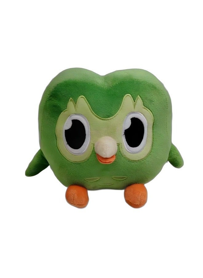 general Duolingo Green Owl Plush Doll Children's Gift Lily Plush Toy Gift for Family and Friends - Image 1