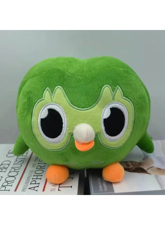 general Duolingo Green Owl Plush Doll Children's Gift Lily Plush Toy Gift for Family and Friends - Image 2