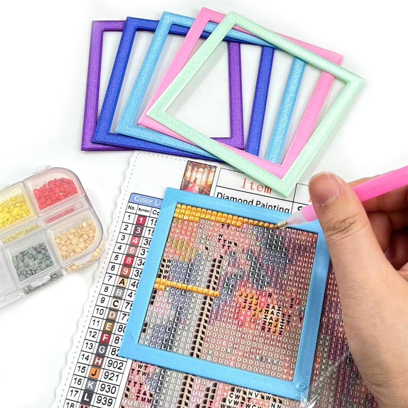 Diamond Painting Positioning Ruler Large Reusable Grid Alignment Tool for DIY 5D Drill Crafts - Image 3