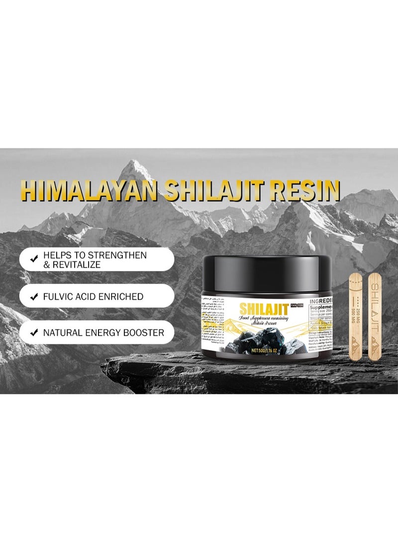 فانليتون Fanliton الهيمالايا النقية Shilajit الراتنج 50G - Image 5