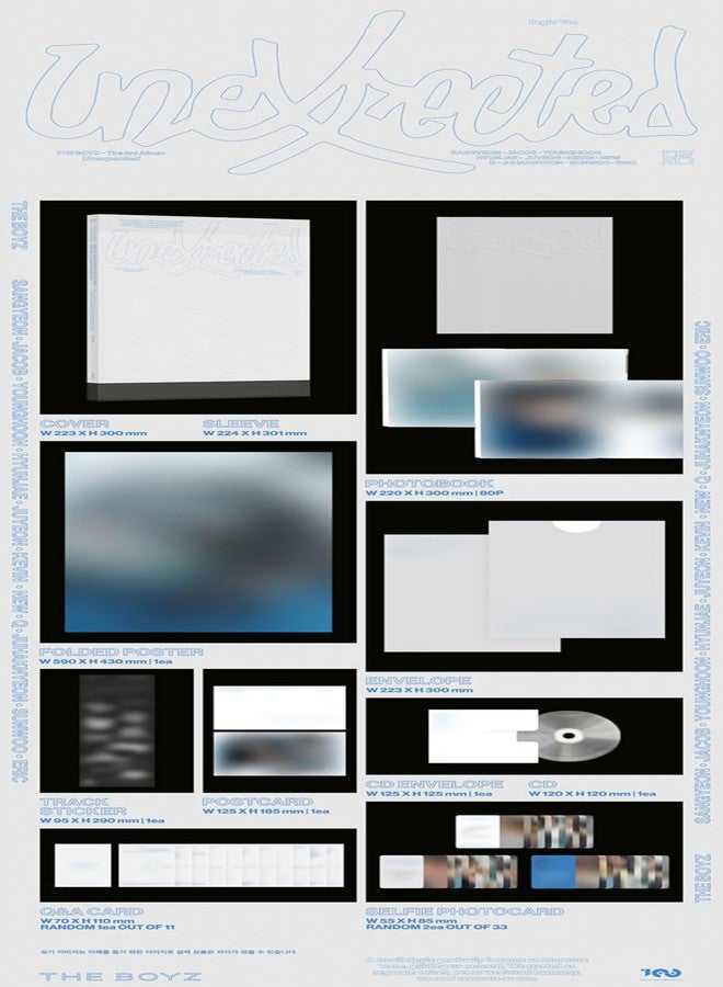 Koread ألبوم THE BOYZ الثالث غير المتوقع (كتاب الصور - الإصدار المبدئي) - Image 2