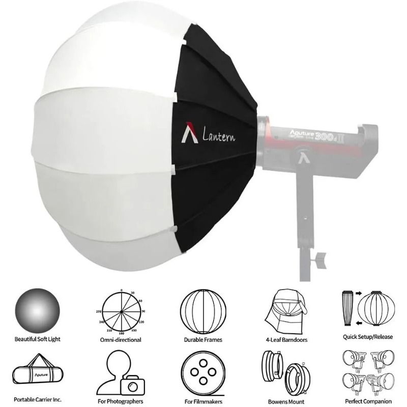 Aputure Lantern 65 Diffuser Covering Only for Aputure Lantern 65cm Softbox - Image 4