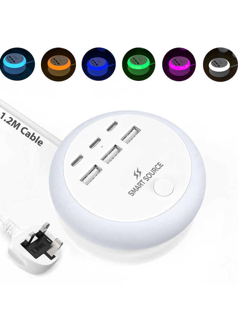 SMART SOURCE 6 USB Multi Port Charging Station - Image 1