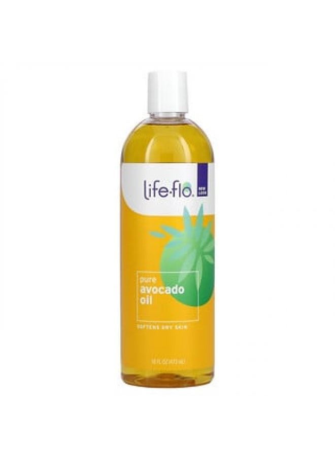 Life-flo Lifeflo Pure Avocado Oil 16 fl oz 473 ml 
