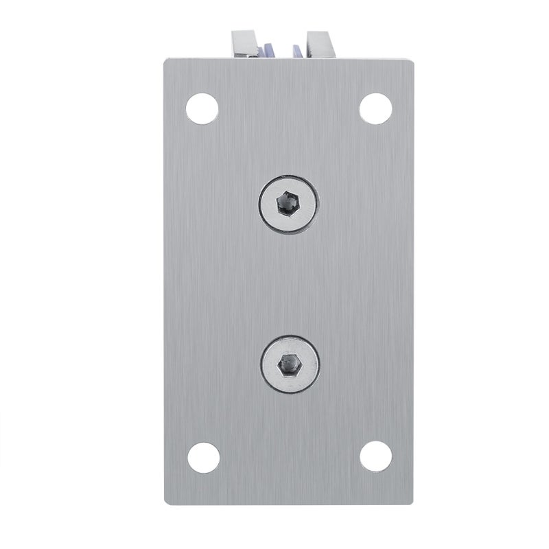Frameless Shower Hinge 90 Degree Black High Carbon Steel - Automatic Closing Wall Mount Hinge for 8-12 mm Toughened Glass Shower Doors - Image 5