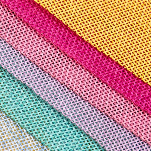 BEFORYOU 60 Flags Imitated Burlap Pennant Banner - Multicolor Fabric Triangle Rainbow Flag Bunting for Party and Festival Classroom Hanging Decoration - Image 3