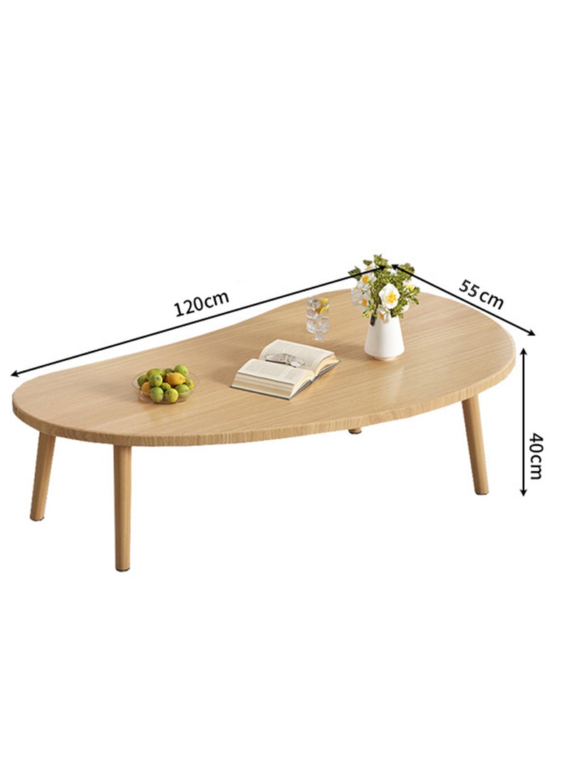 Sharpdo - Modern Minimalist Living Room Movable Simple Small Table Balcony Small Tea Table 120*55*42cm - Image 1