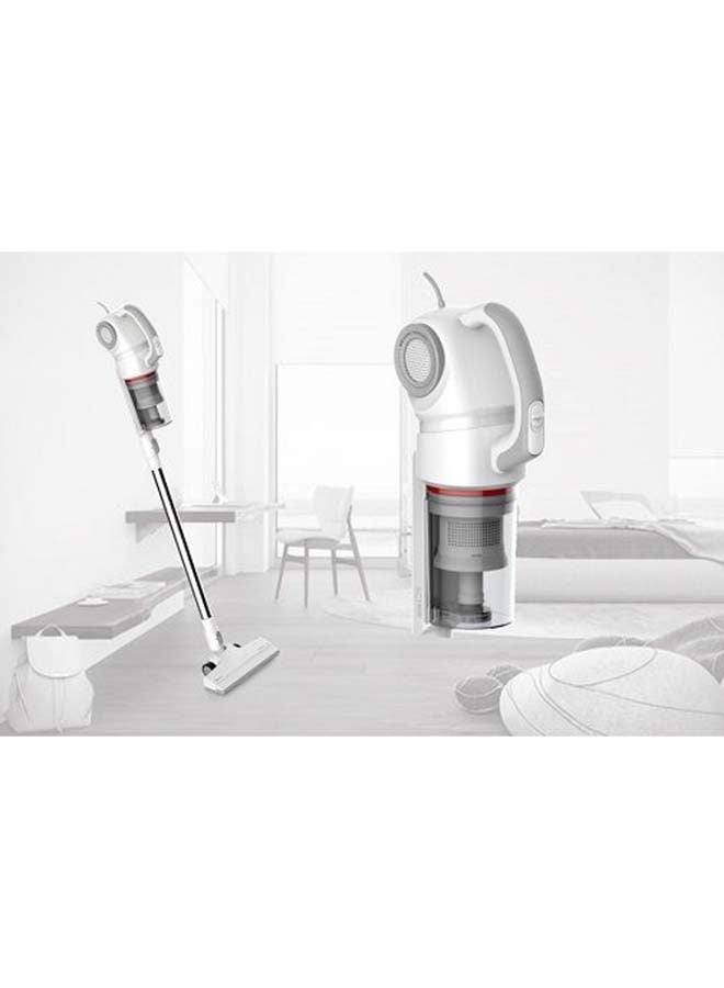Midea 2in1 Light Weight Corded Upright Vacuum Cleaner, Powerful with Transparent Dust Container, Stick & Handheld Multi-Surface Cleaning, 5M Cord, High Suction Power, Best for Home 450 W 20S White - Image 3