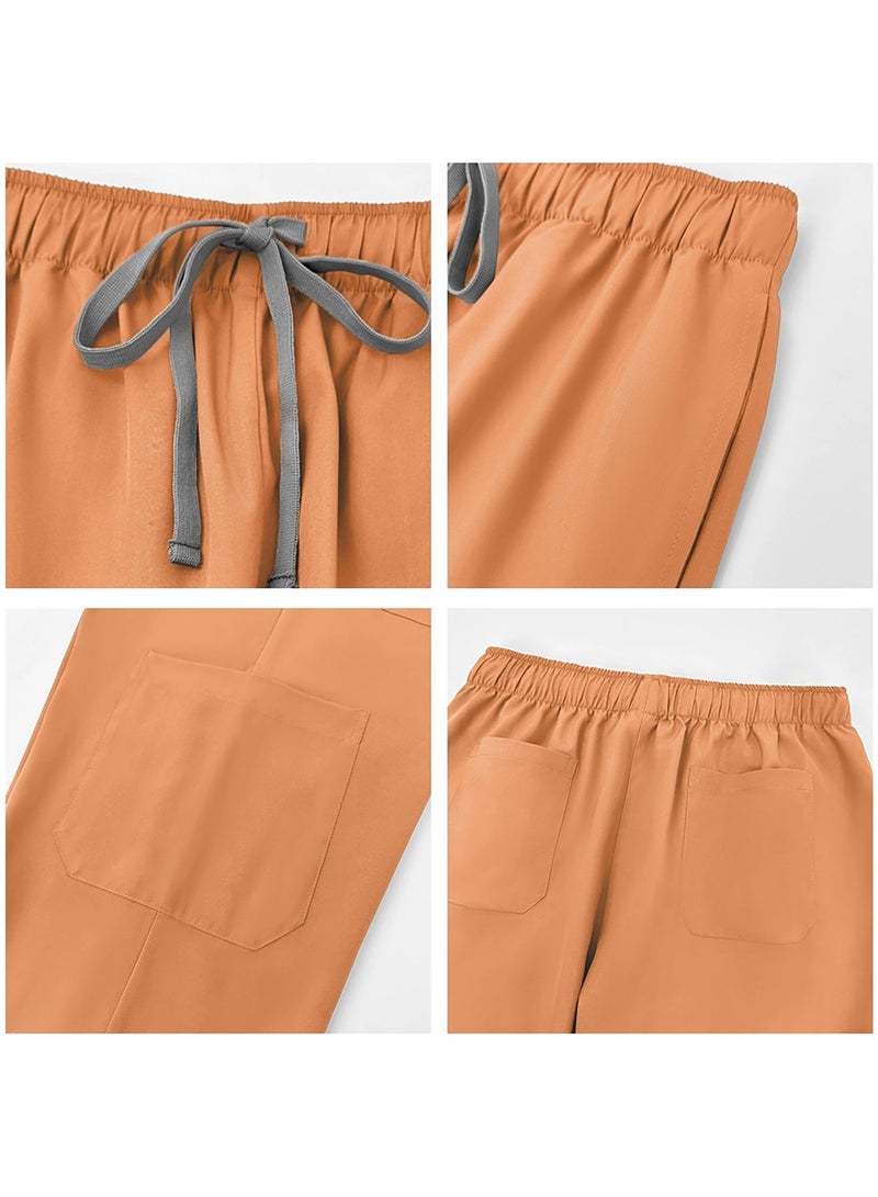 Magic Park Medical Scrubs Set 2025 Scrub Suit Set for Women Medical Scrubs Top Pants Maid Uniform Nanny Scrub Suit Housemaid Uniform - Image 5