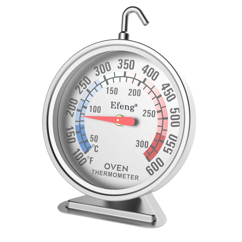 Efeng Oven Thermometers for Gas or Electric Oven Temperature Gauge with 100-600°F/50-300°C,Large Dial & Numbers,Best Kitchen Thermometer for Long Time in Oven Baking, Cooking,No Fading Color- - Image 5