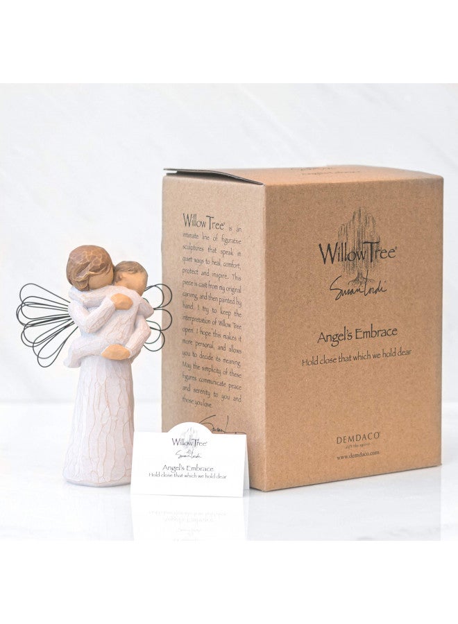 Willow Tree Angel's Embrace, Sculpted Hand-Painted Figure - Image 5