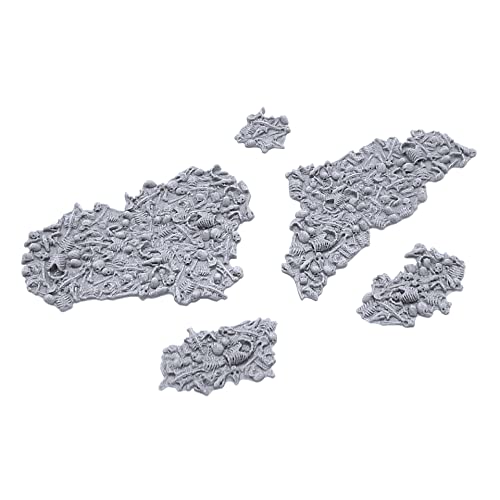 EnderToys Bone Piles by Printable Scenery 3D Printed Tabletop RPG Scenery and Wargame Terrain 28mm Miniatures - Image 1