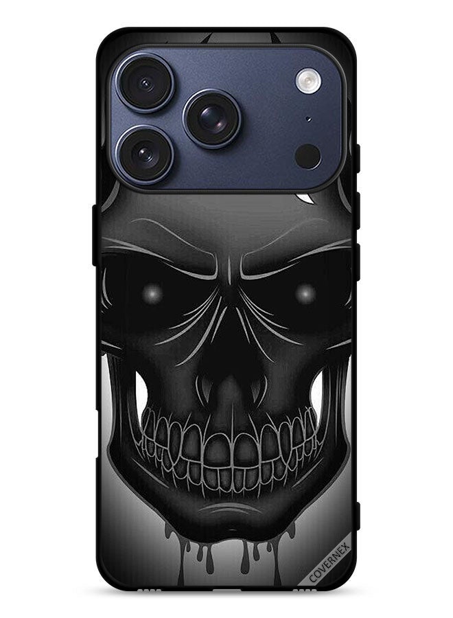 Covernex غطاء حماية آبل آيفون 17 برو بتصميم جمجمة - Image 1