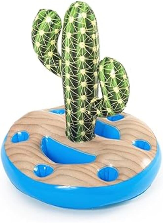 Toys Bestway spiky saguaro drink float 