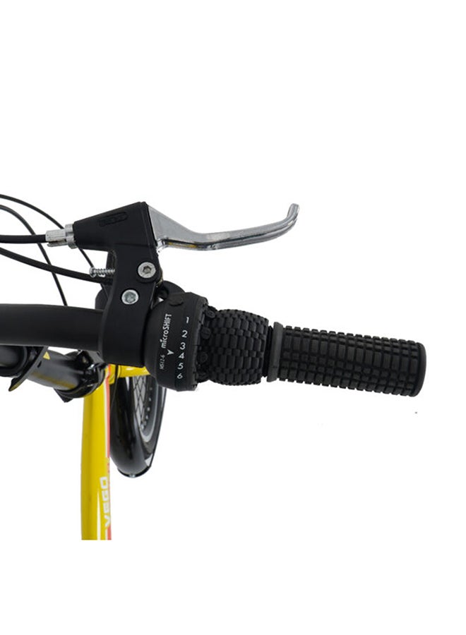 Vego Folding Bike || 20 Inch Wheel Size || 6 Speed|| Kids Unisex || Adjustable Seat || Yellow - Image 5