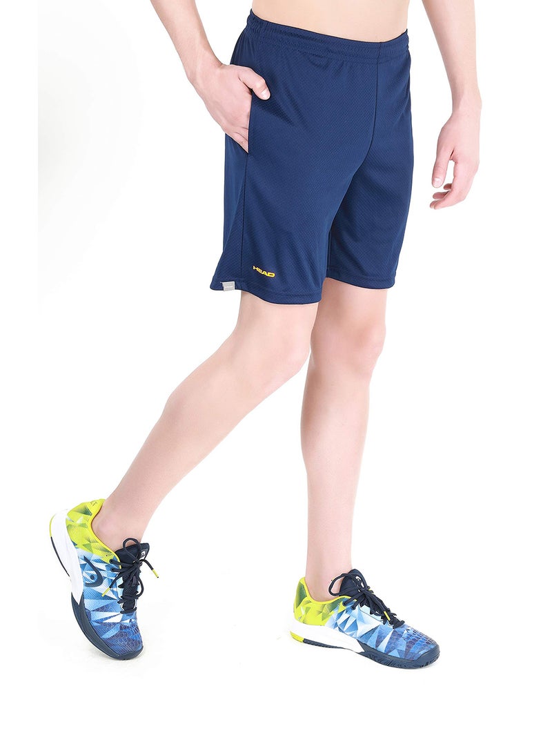 HEAD HBS-1091 Polyester Badminton Shorts for Mens, Size - XX-Large, Colour - Navy - Image 2