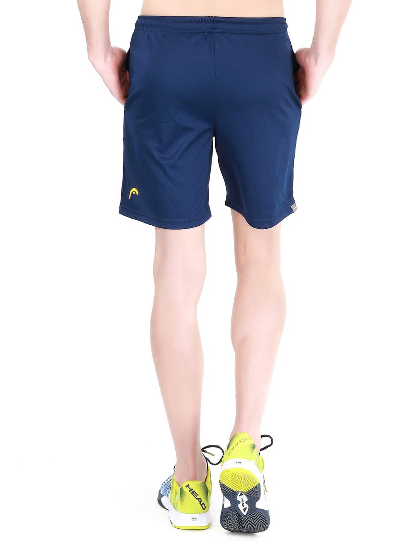 HEAD HBS-1091 Polyester Badminton Shorts for Mens, Size - XX-Large, Colour - Navy - Image 4
