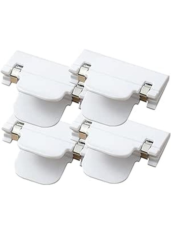 4 Pack Adjustable Non Slip Bed Sheet Clips for Mattress Sofa Fabric Cover Fastener - Image 1