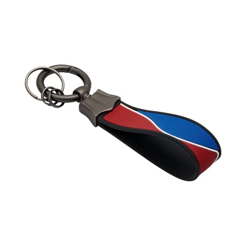 CARMATE Silicone Car Key Cover With Keychain For Suzuki Dzire (Red Blue-D06) - Image 4