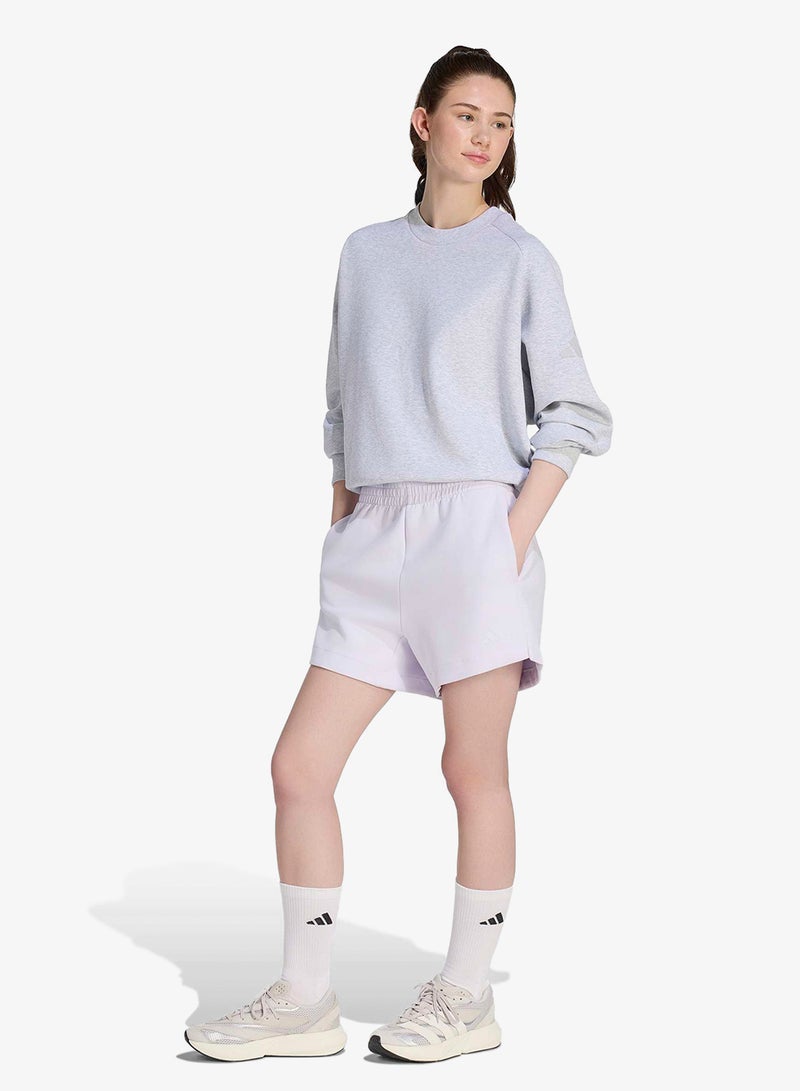 Adidas Soft Lux Loose Shorts - Image 5