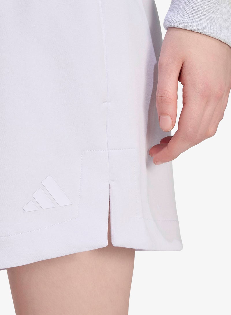 Adidas Soft Lux Loose Shorts - Image 4