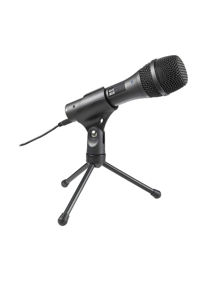 audio-technica Audio-Technica AUD AT2005USB Cardioid Dynamic USB/XLR Microphone  - Image 2