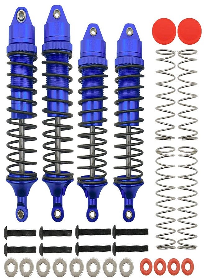 RCAWD Full Alloy Shocks for Arrma 1/10 Gorgon 4X2 MEGA 550 Front Rear Shock Upgrades Part Blue - Image 1
